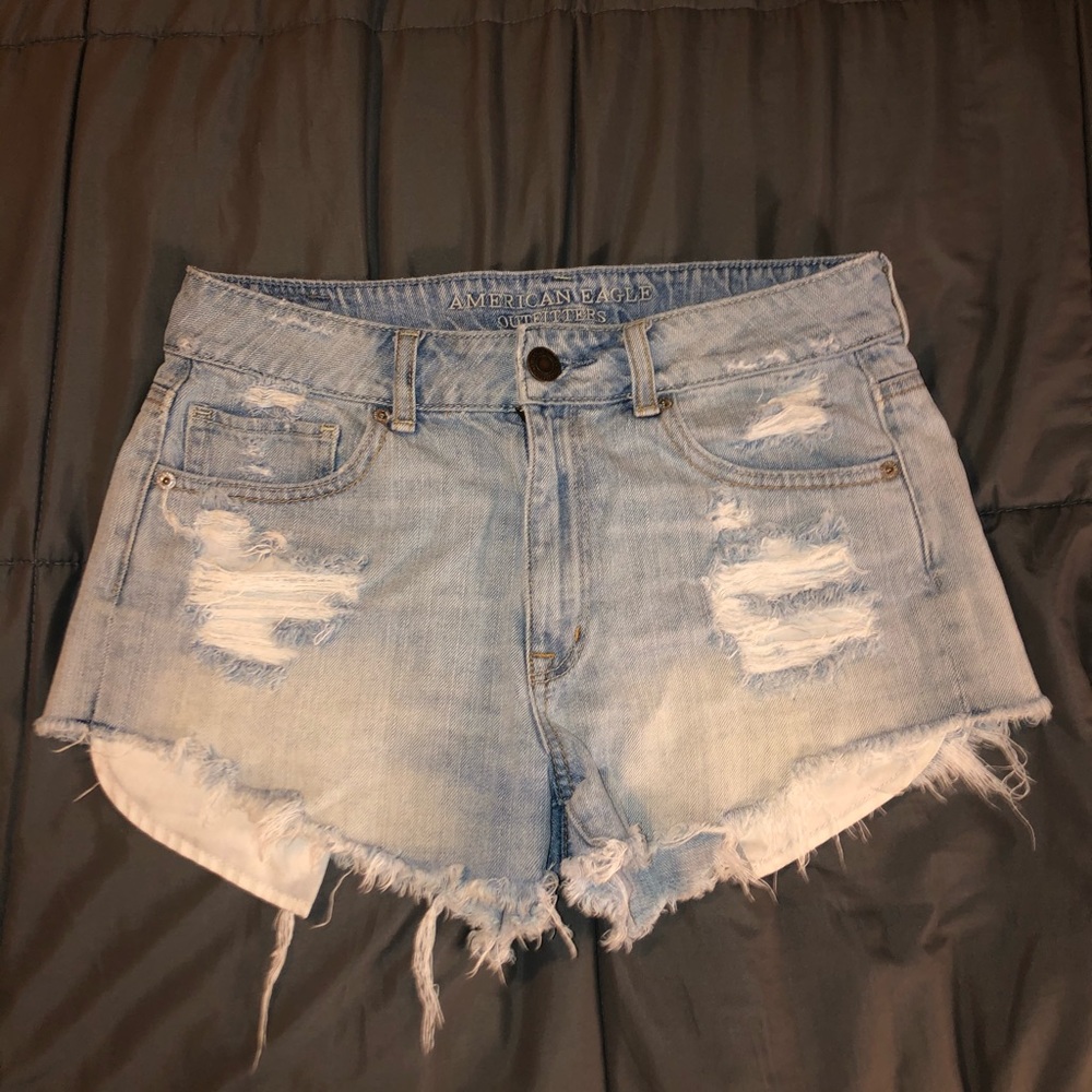 American Eagle high rise festival shortie